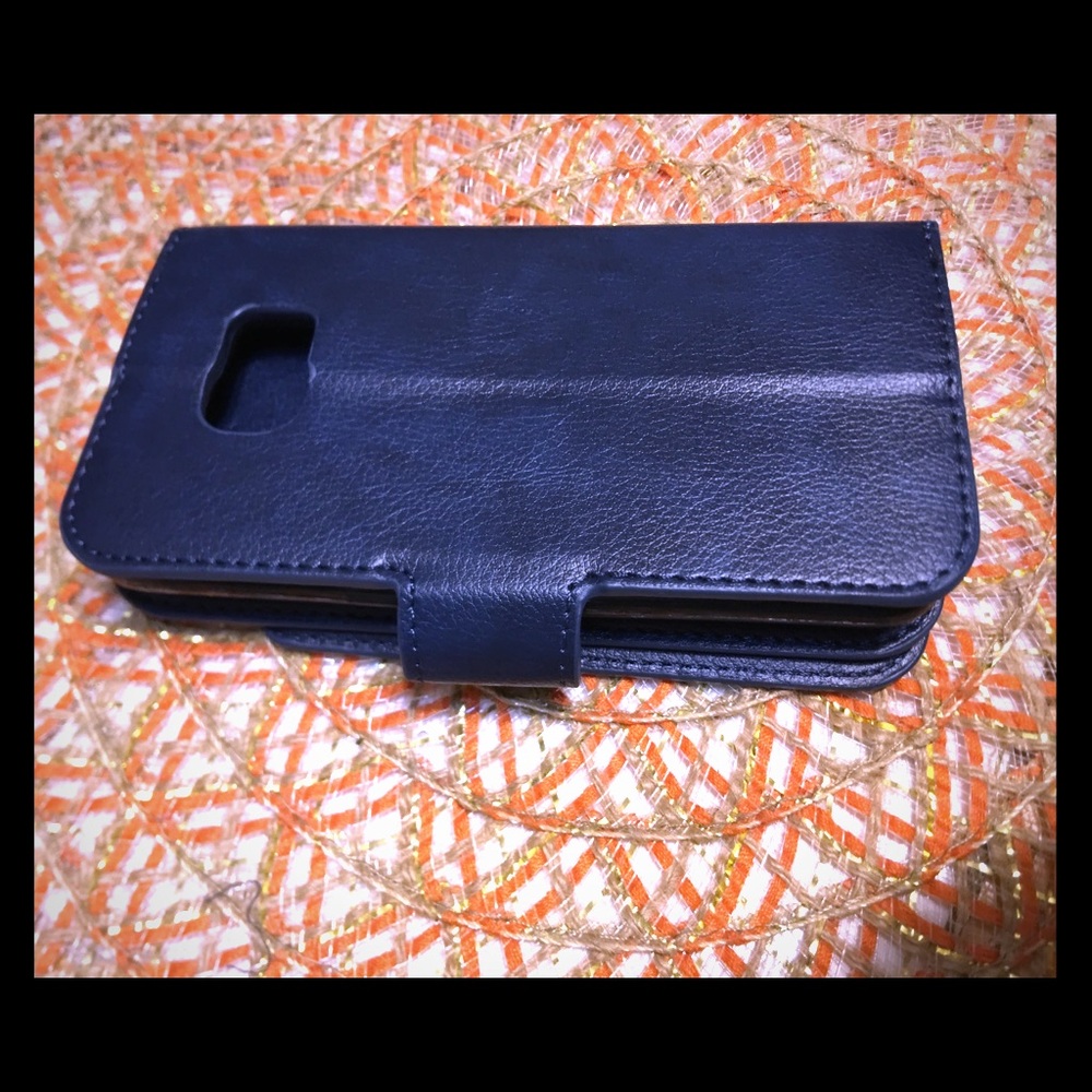 *NEW* Wallet/ Phone Case textured blue